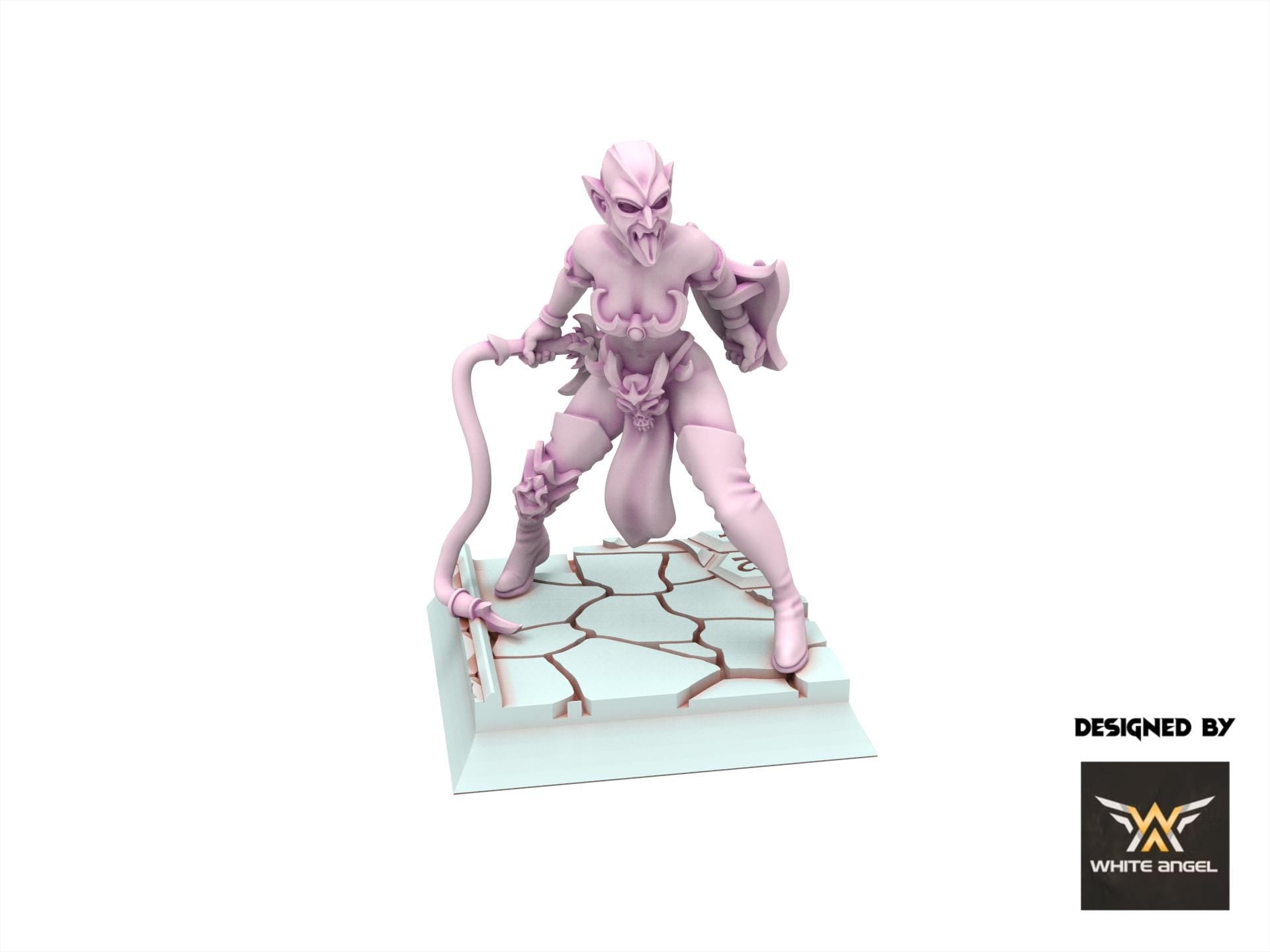 Dark Elves - Blood Drinkers - Slaves of Darkness - White Angel Miniatures