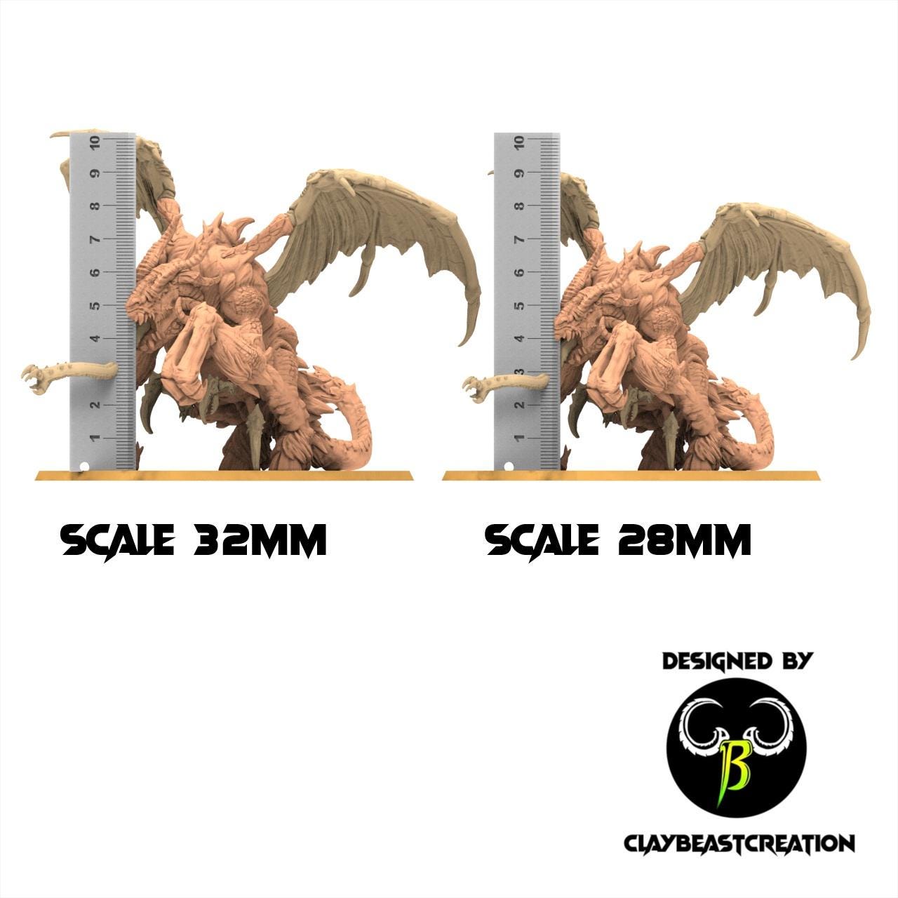 Beastmen - Jabler - Fallen Beast - ClayBeastCreation