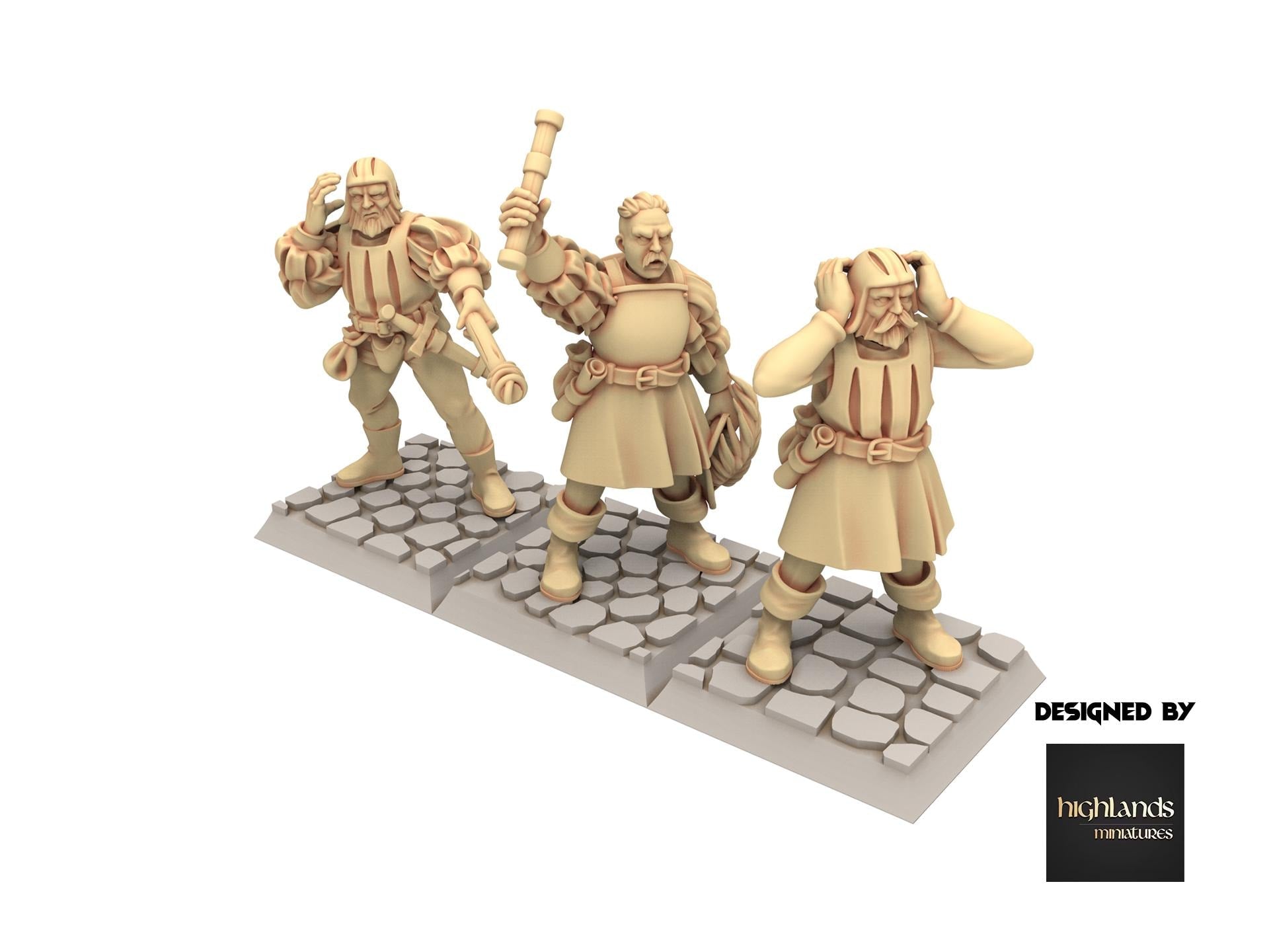 Imperial Fantasy - Volley Gun, Imperial artillery - Sunland - Highlands Miniatures