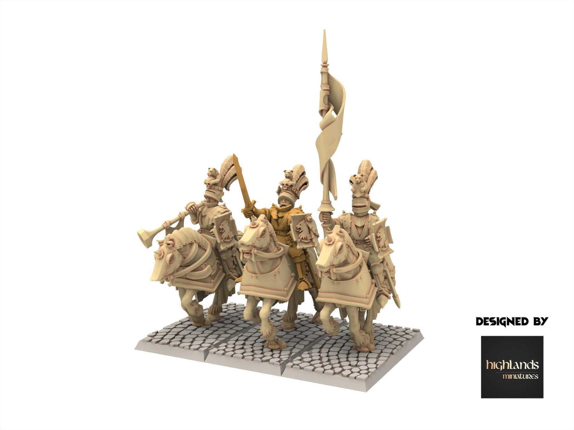 Imperial Fantasy - Fierce Claw Knight - Sunland - Highlands Miniatures