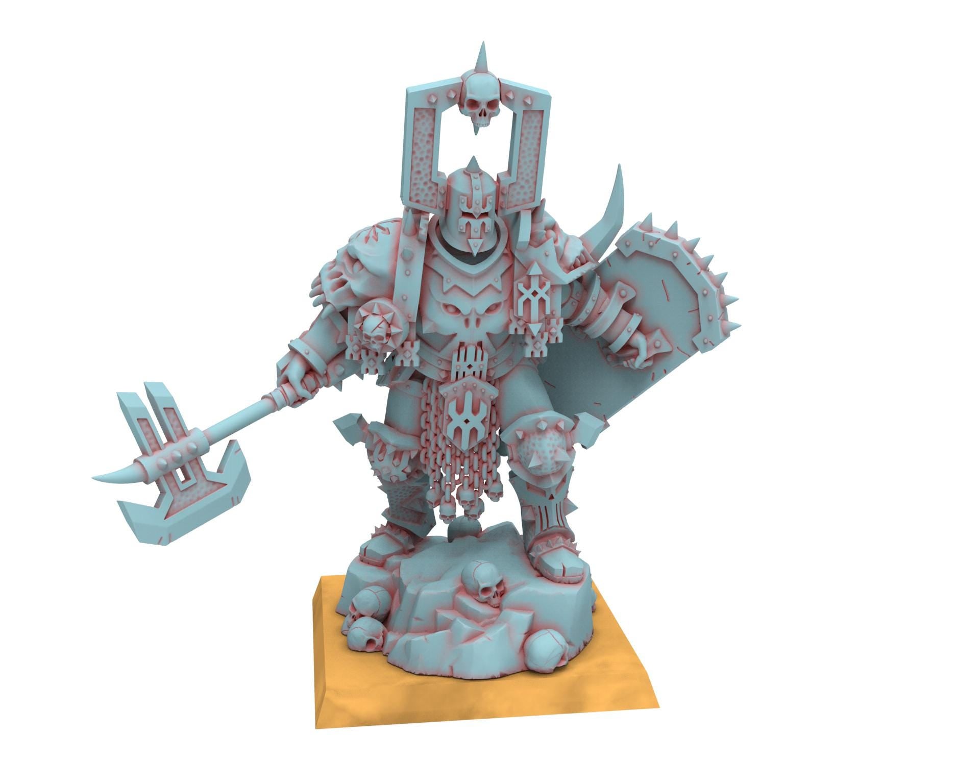 Fantasy Chaos - Blood God Champion - Lost Kingdom Miniatures