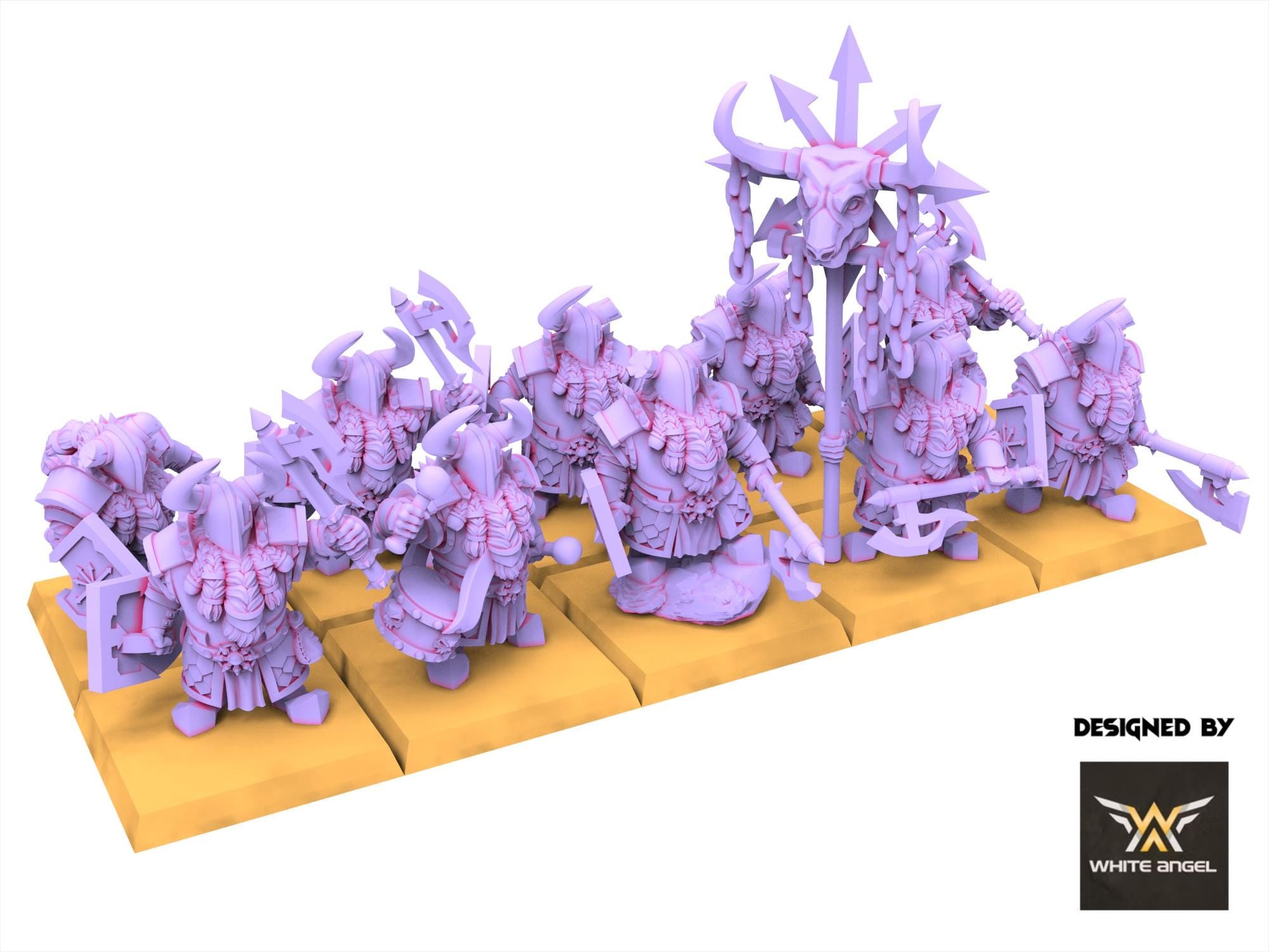 Chaos Dwarves - Infernal Destructor - Infernal Dwarves - White Angel Miniatures