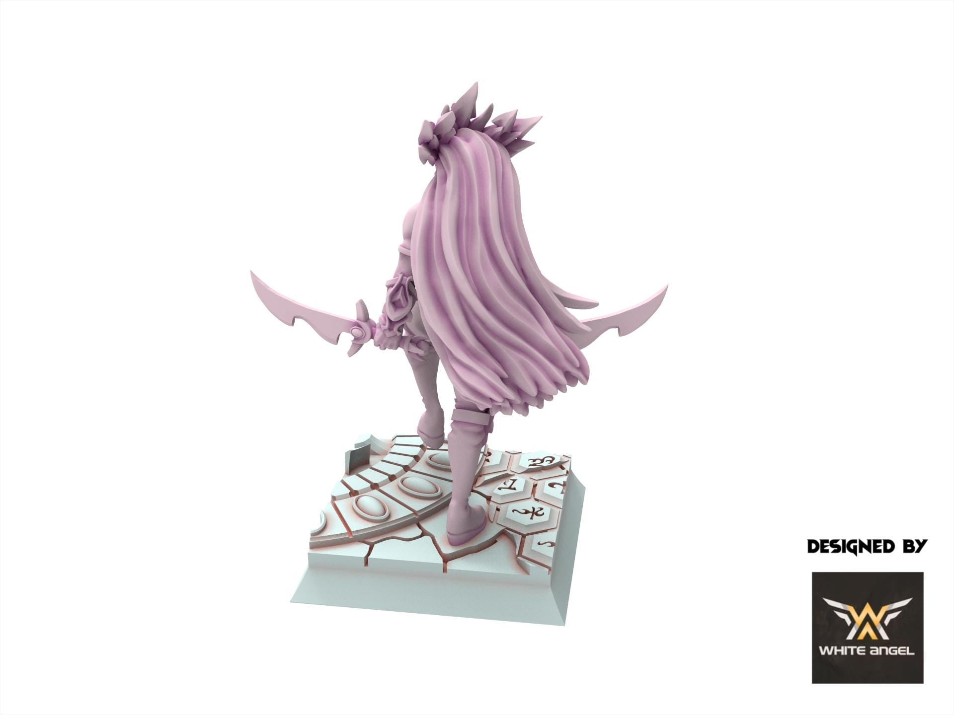 Dark Elves - Great Sister of Darkness - Slaves of Darkness - White Angel Miniatures