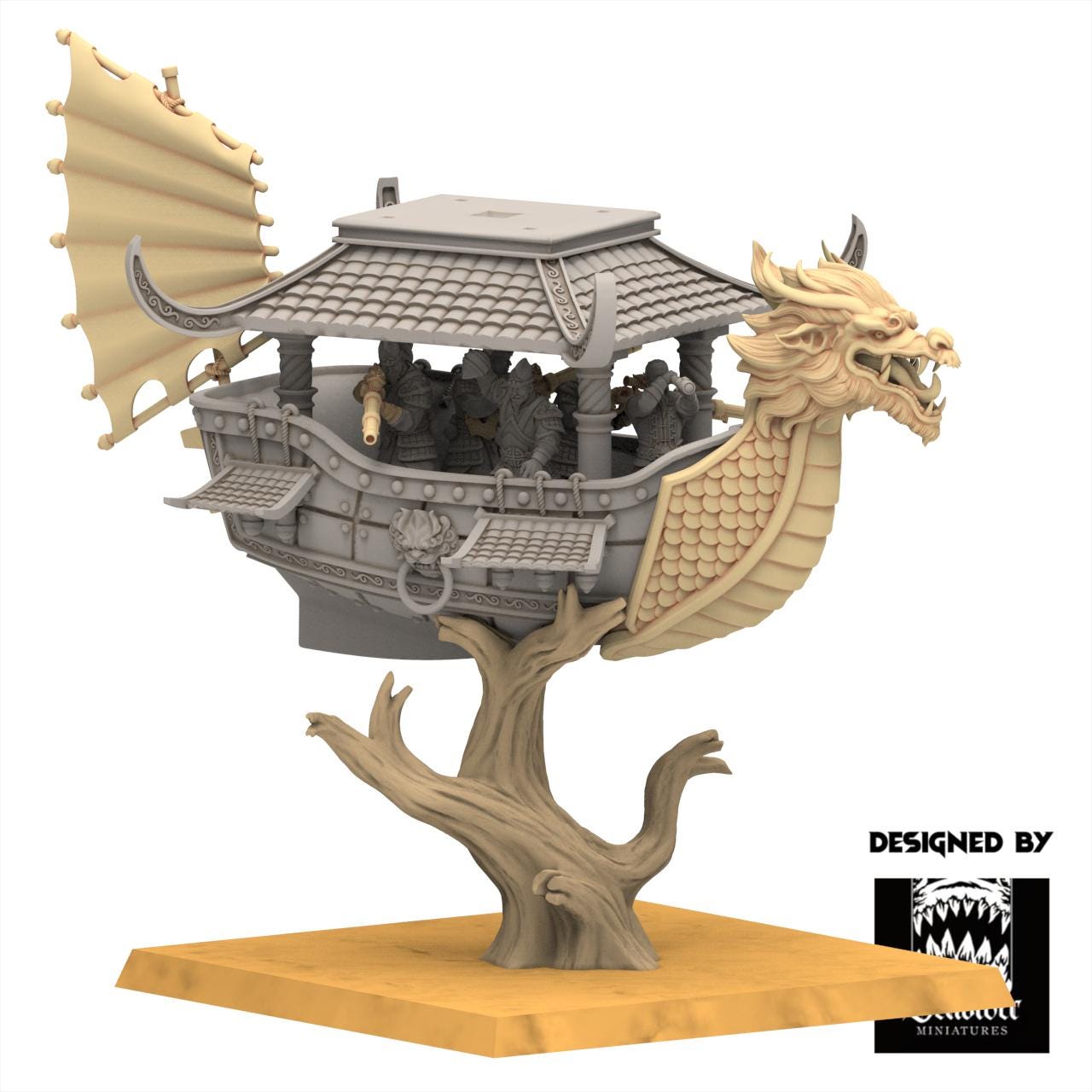 East Empire - Eternal Ship - Astarii Dynasty - 28&32mm - The Beholder Miniatures