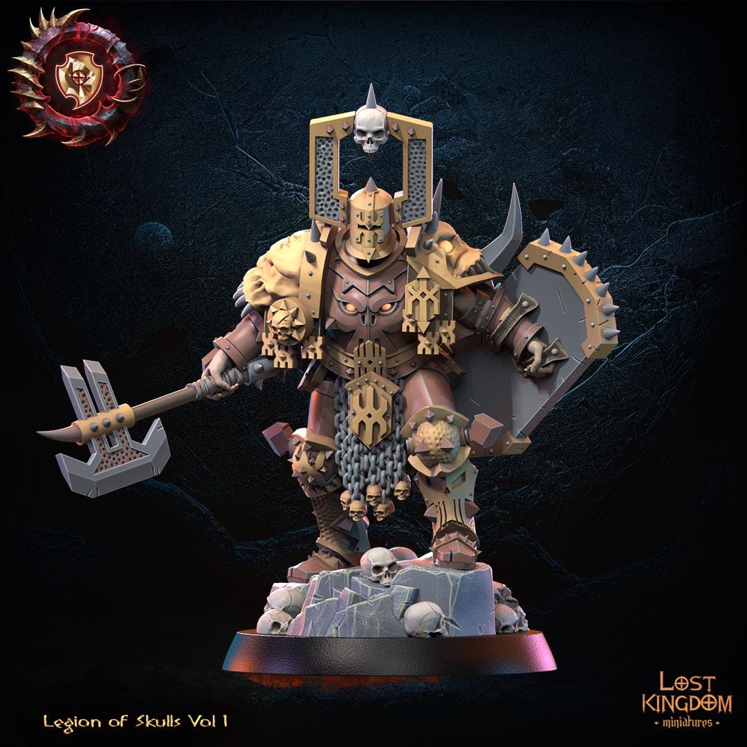Fantasy Chaos - Blood God Champion - Lost Kingdom Miniatures