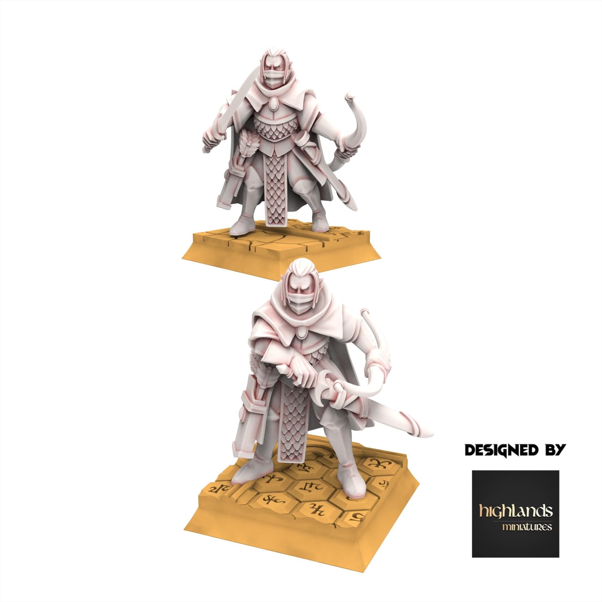 Hight Elves - Shadow - Aegean - Highlands Miniatures