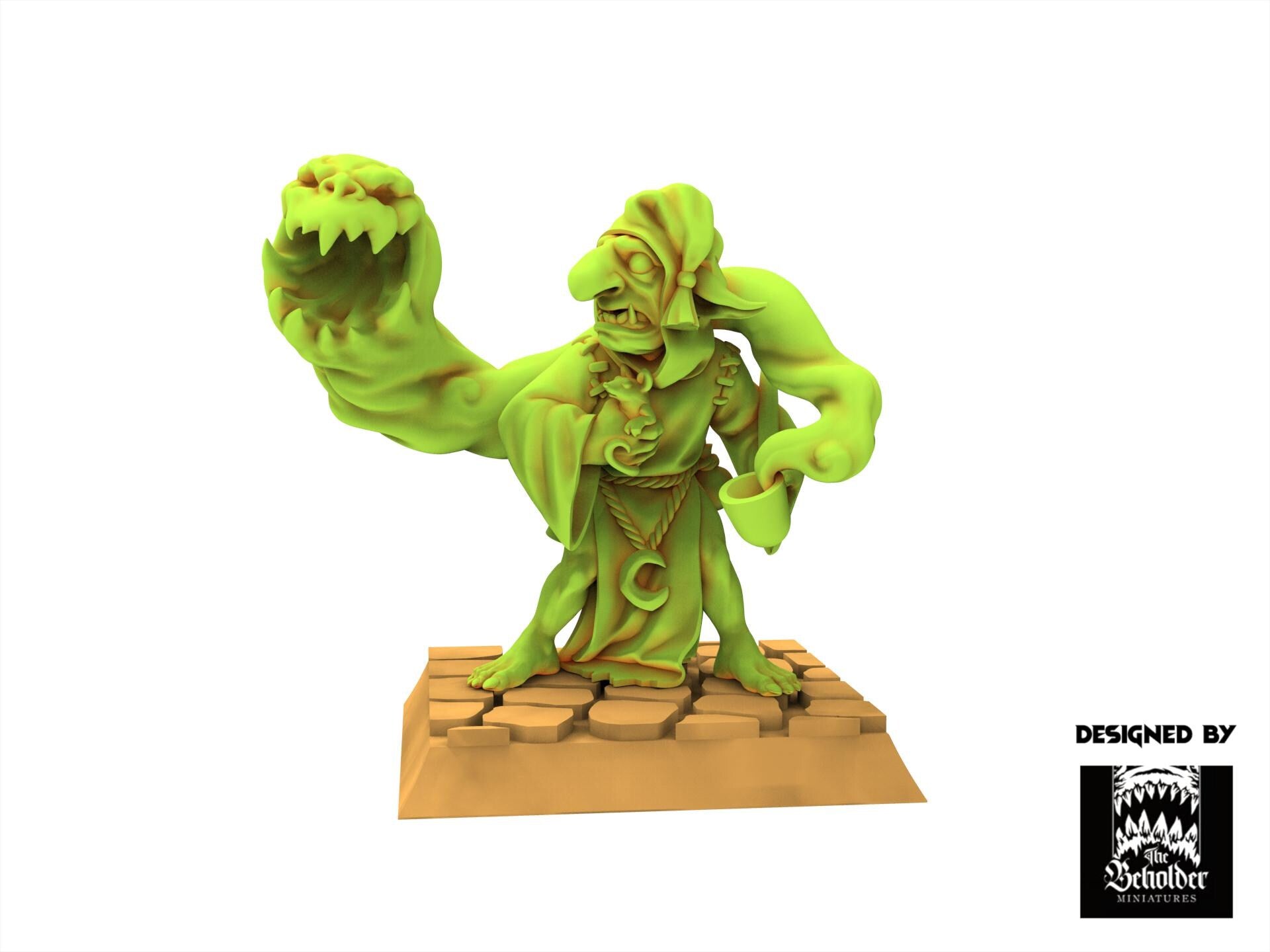 Orc & Goblin - Mushroom Eaters - The Black horde - The Beholder Miniatures