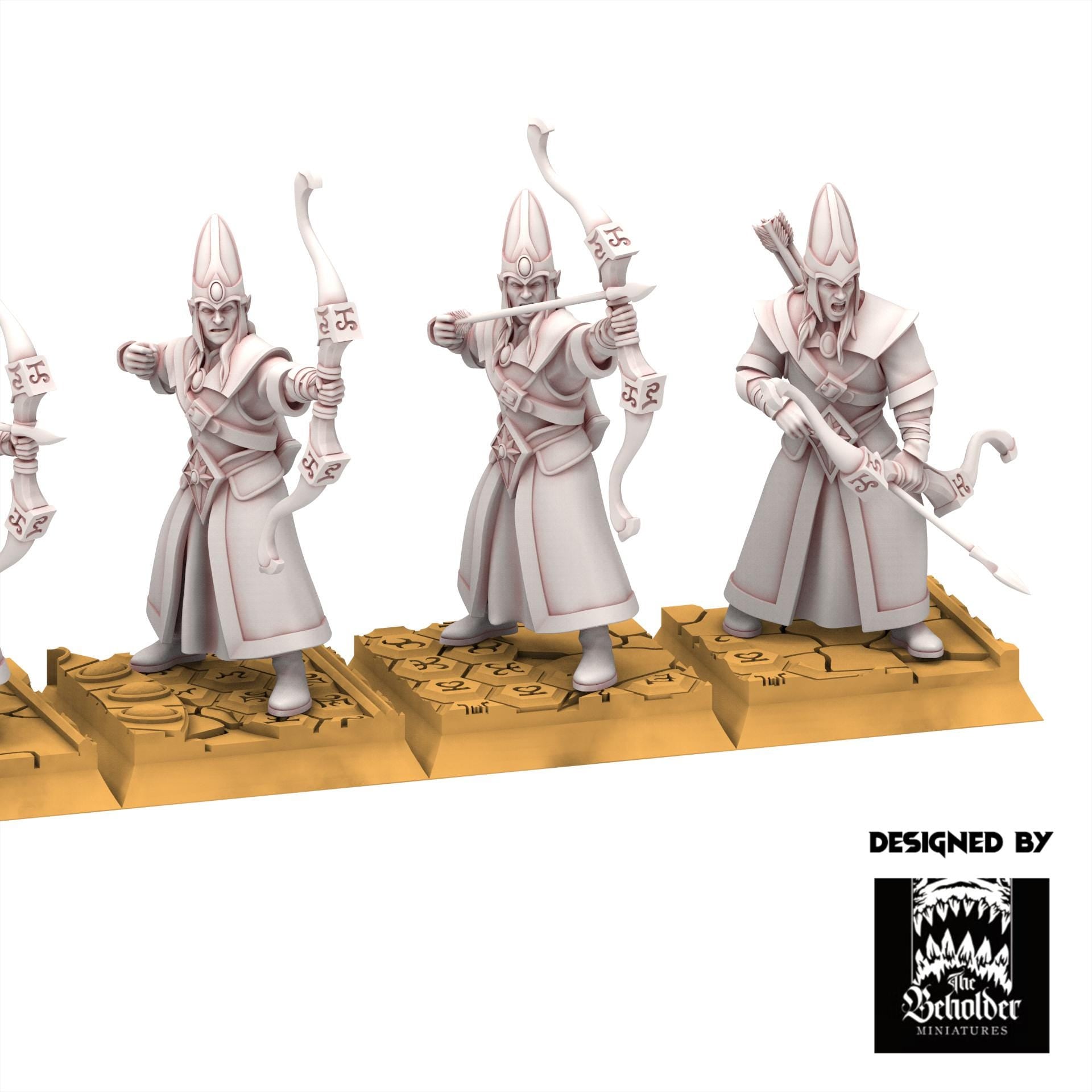 Hight Elves - Kingdom Militia - Silvermoor - The Beholder Miniatures