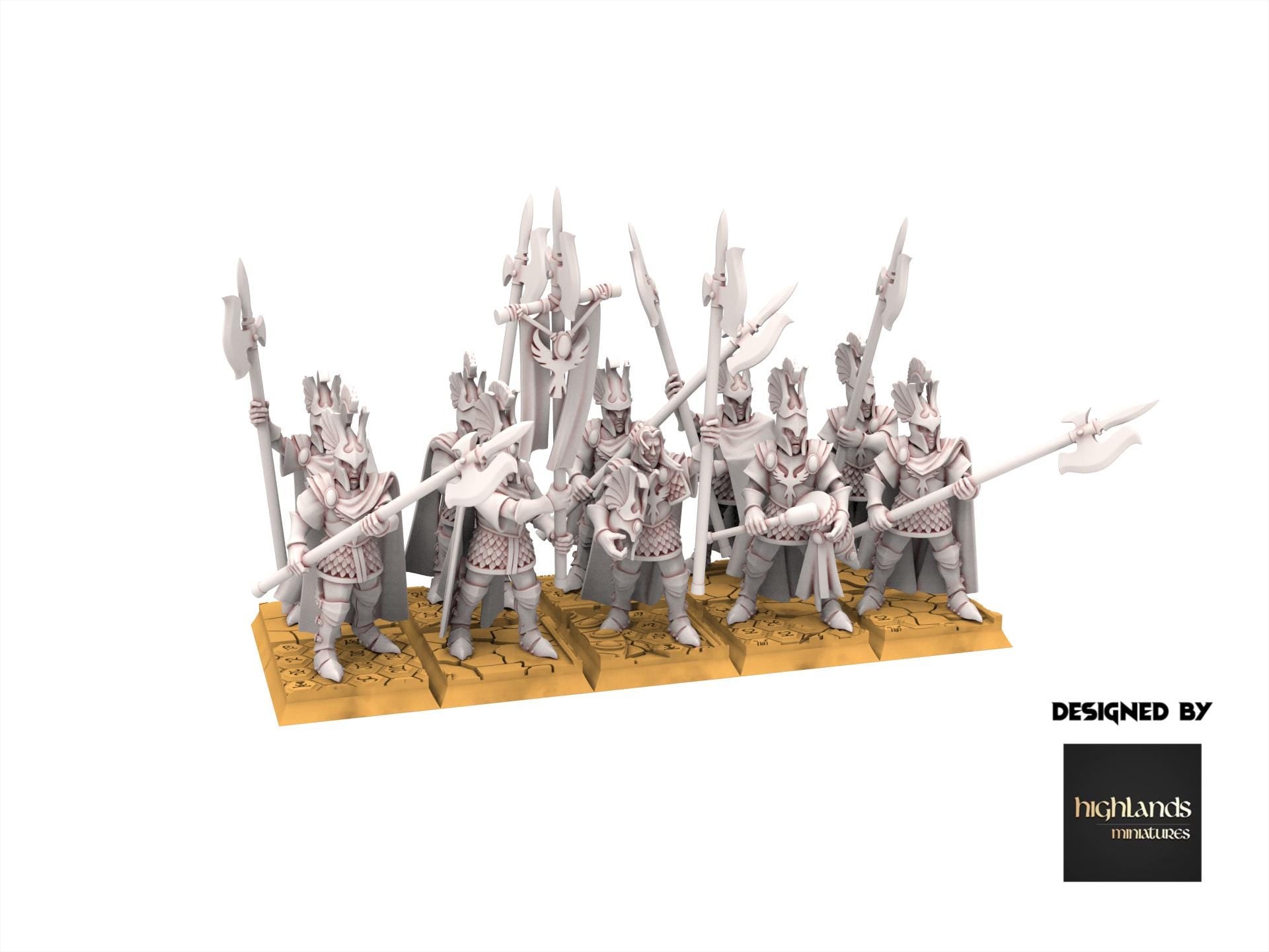 Hight Elves - Sword of Messara - Aegean - Highlands Miniatures