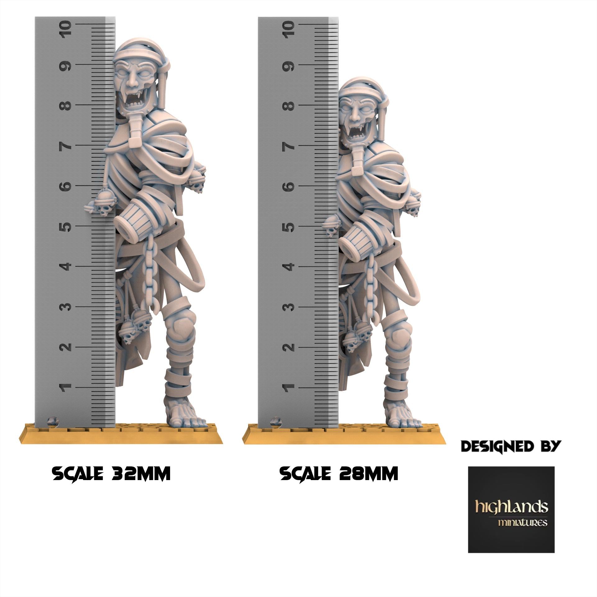 Eternal Dynasties - Ancient Skeletal Colossi - Eternal Dynasties - Highlands Miniatures