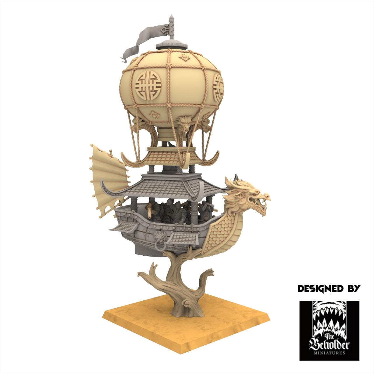 East Empire - Eternal Ship - Astarii Dynasty - 28&32mm - The Beholder Miniatures