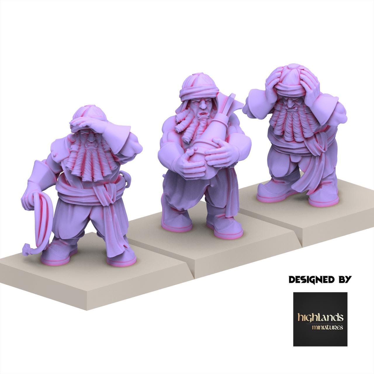 Chaos Dwarves - Mortar - Sons of Marduk - Highlands Miniatures