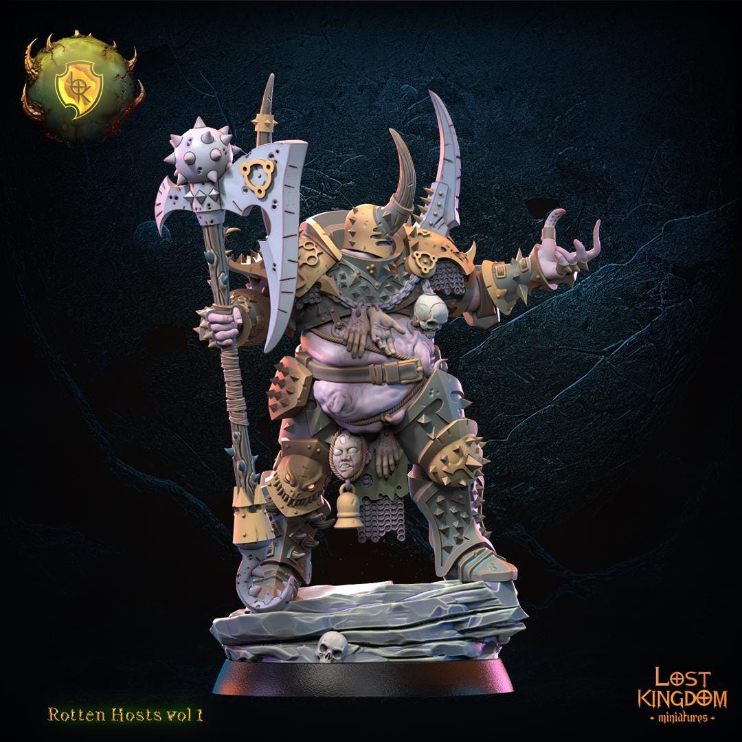 Fantasy Chaos - Decay God Champion - Lost Kingdom Miniatures