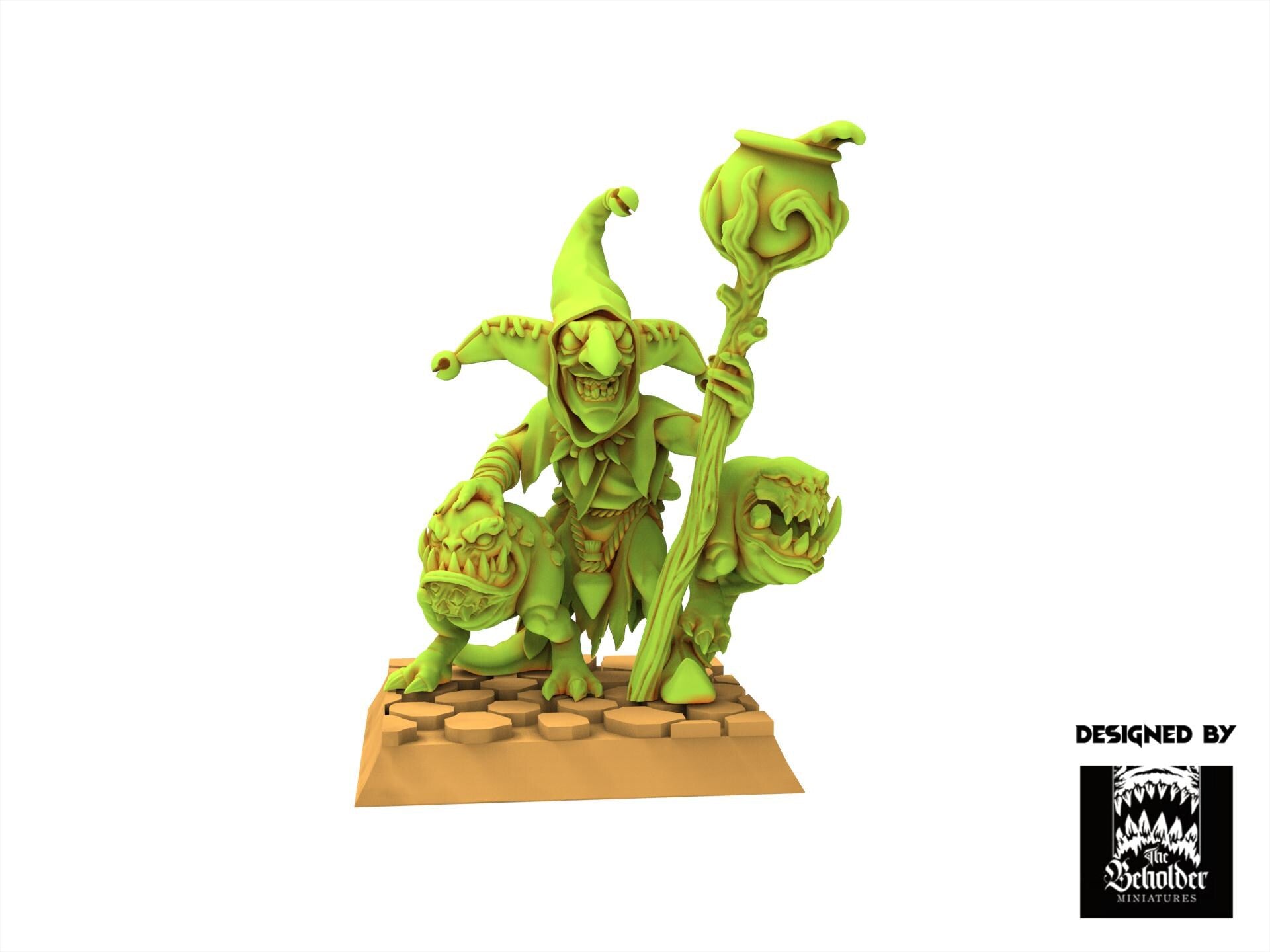 Orc & Goblin - Mushroom Eaters - The Black horde - The Beholder Miniatures