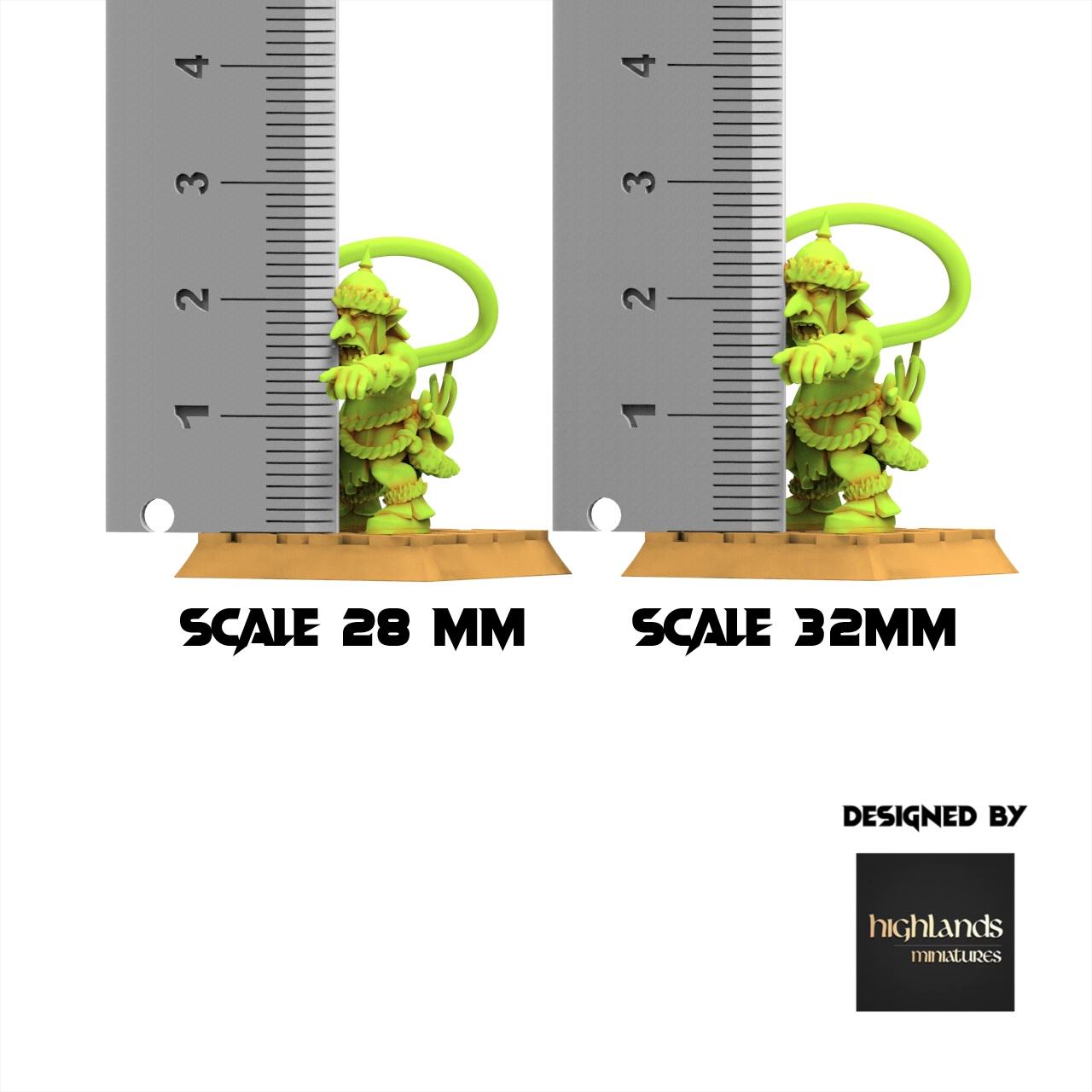 Orc & Goblin - Big Crossbow - Steppe Goblin - Highlands Miniature