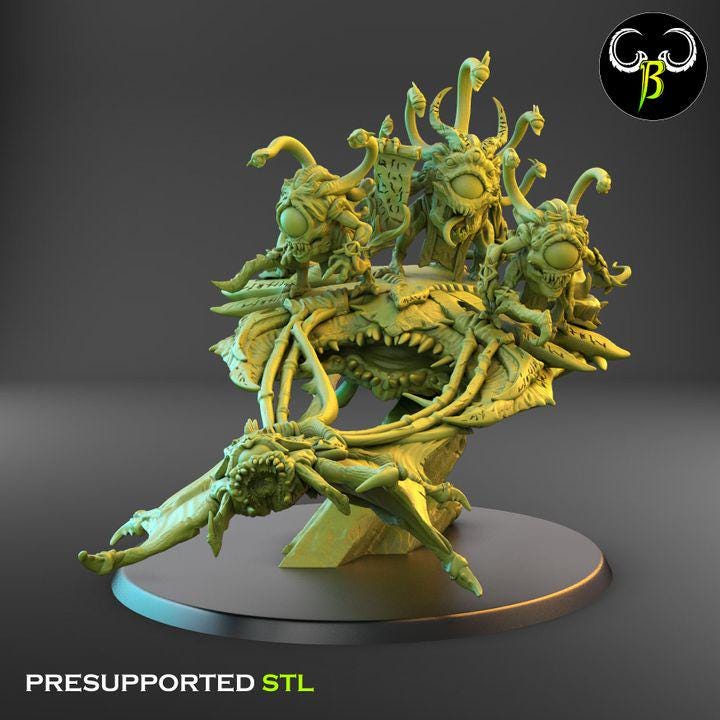 Demon - Fire Altar - Dark Legions - ClayBeastCreation