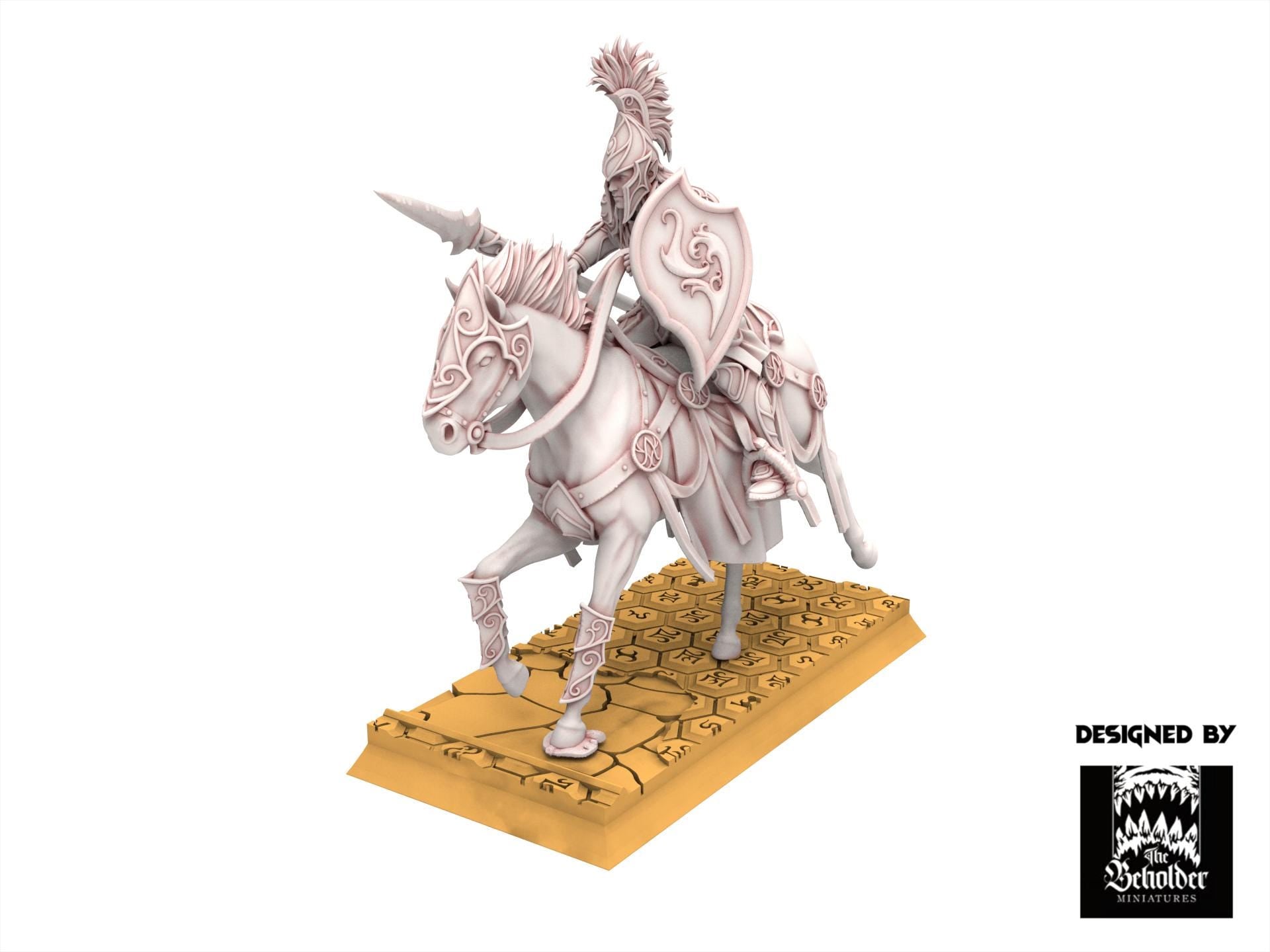 Hight Elves - Light Cavalry - Silvermoor - The Beholder Miniatures