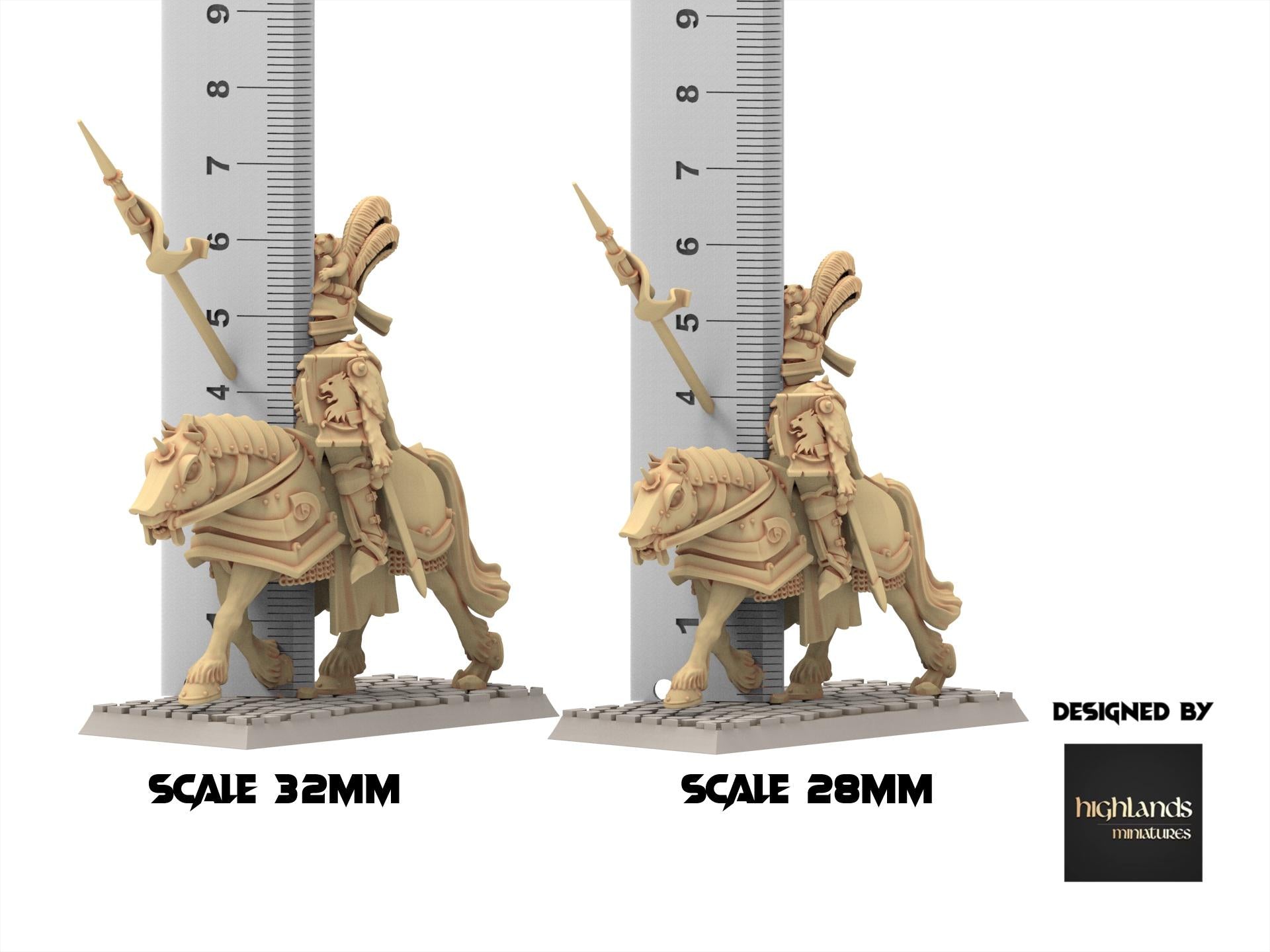 Imperial Fantasy - Knights - Sunland - Highlands Miniatures