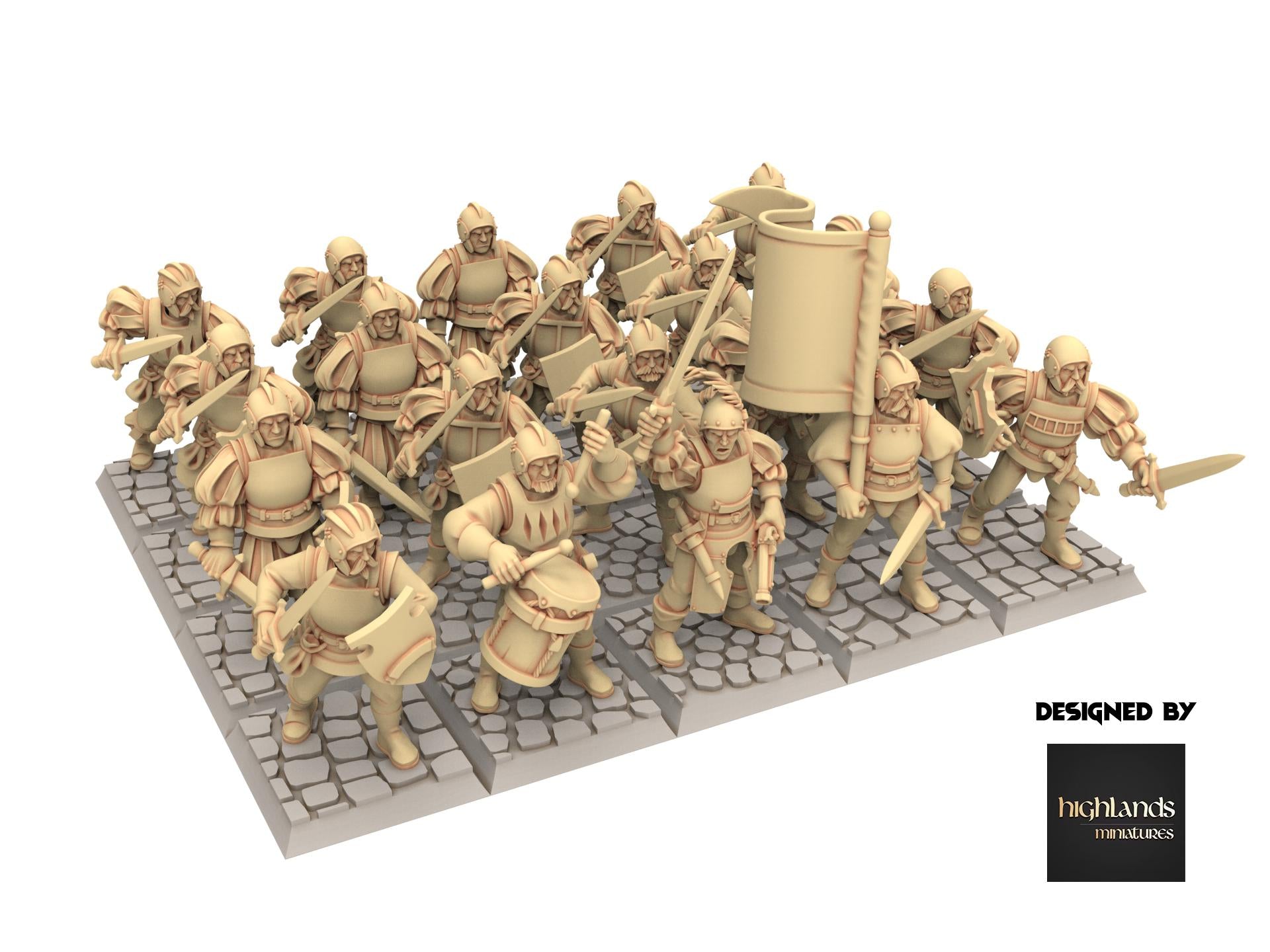 Imperial Fantasy - Swordmen - Sunland - Highlands Miniatures