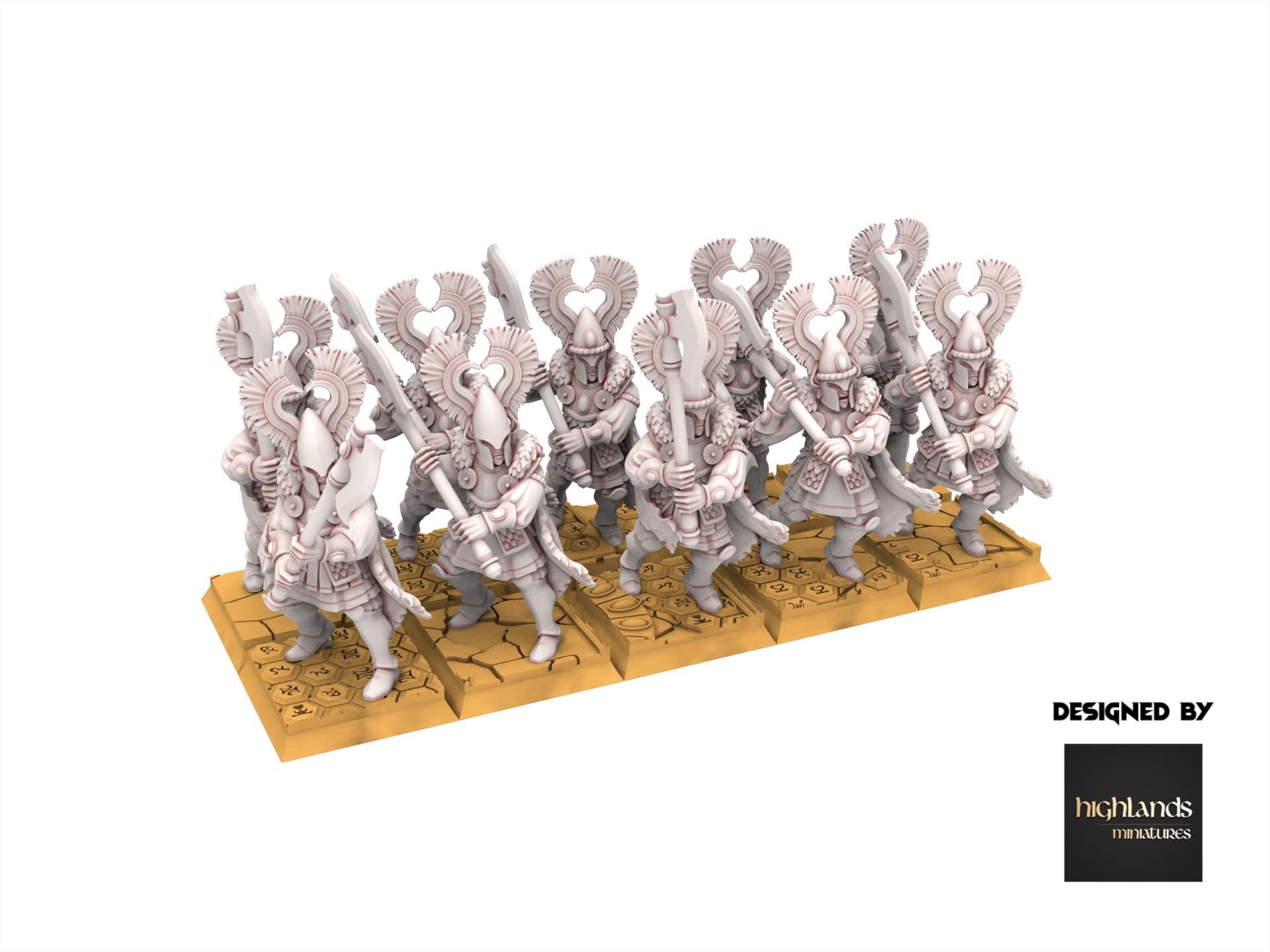 Hight Elves - Nemean Lions - Aegean - Highlands Miniatures