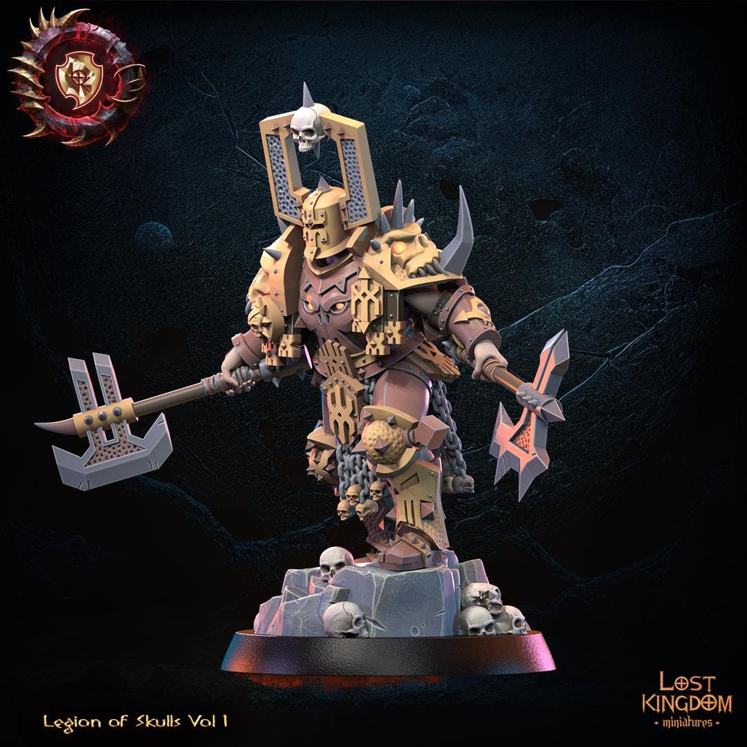 Fantasy Chaos - Blood God Champion - Lost Kingdom Miniatures