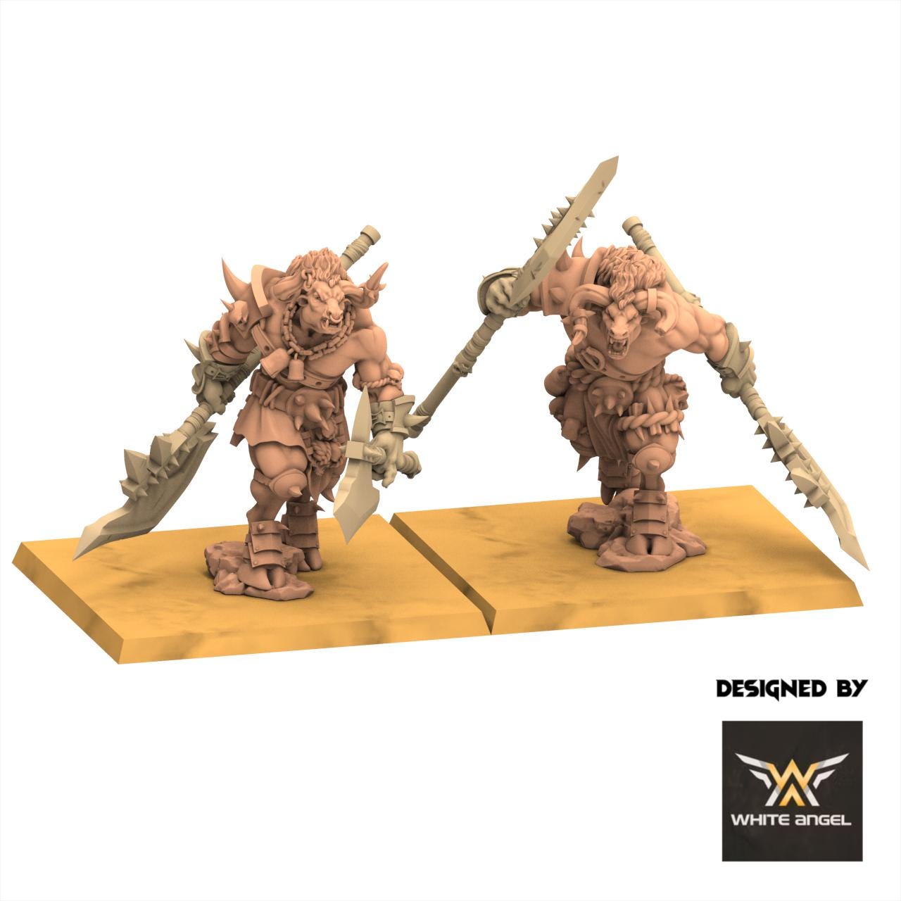 Beastmen - Minotaurs - White Angel Miniatures