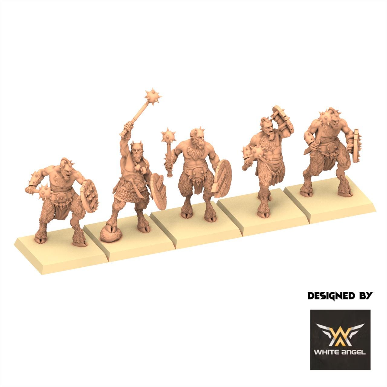 Beastmen - Beast Infantry - White Angel Miniatures