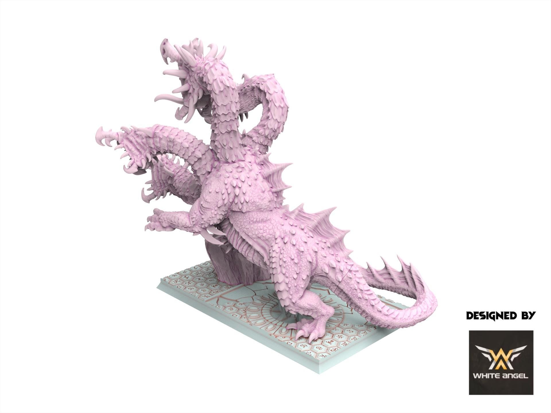 Dark Elves - Dark Sea Monster - Slaves of Darkness - White Angel Miniatures