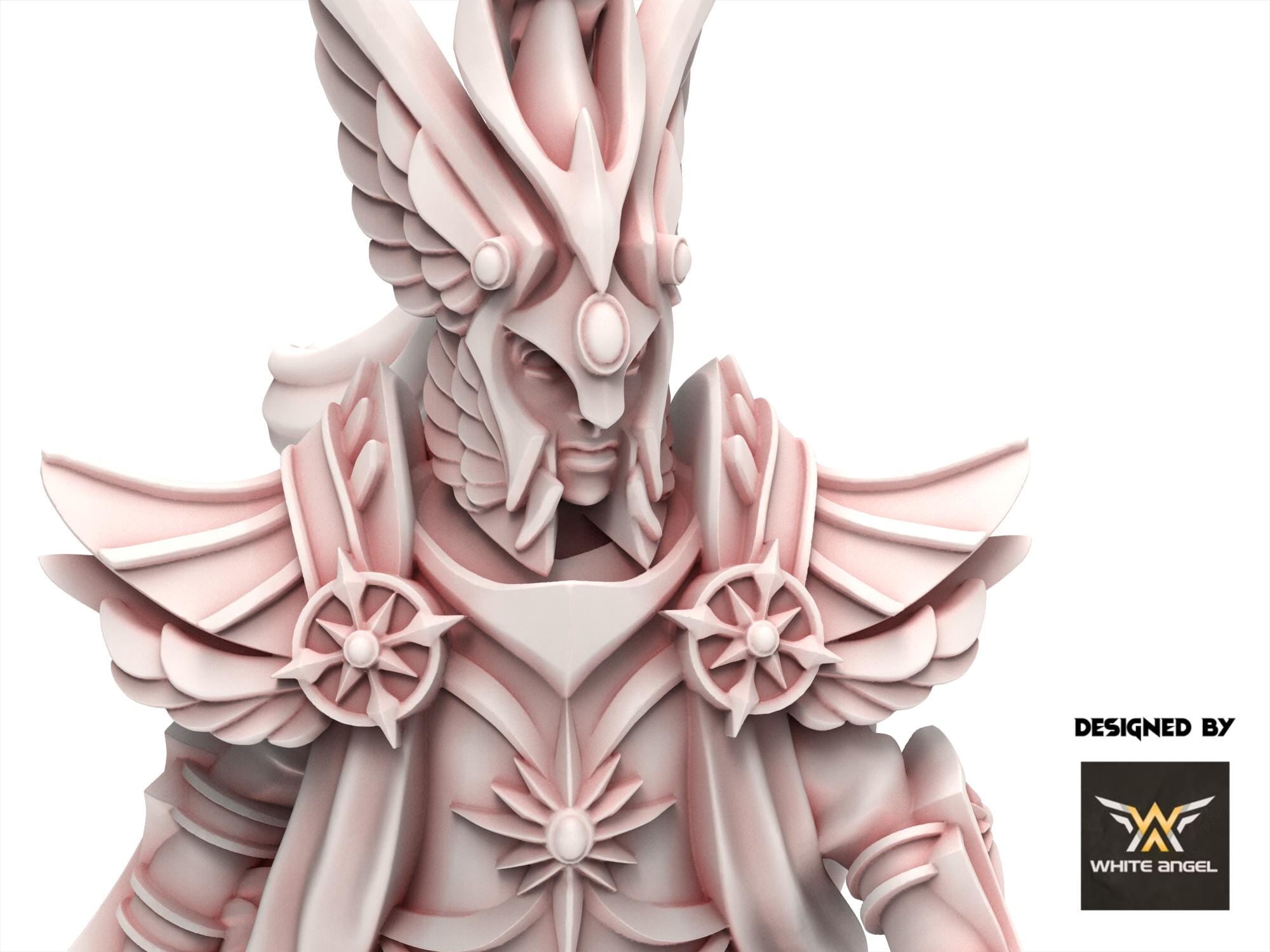 Hight Elves - Phoenix Commander - White Angel Miniatures
