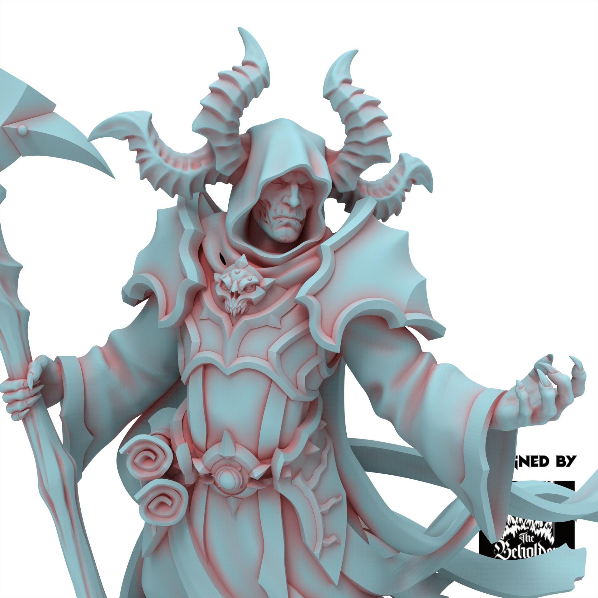 Fantasy Chaos - Nihilgaard, the Dark Sorcerer - Realm of Mayhem - The Beholder Miniatures