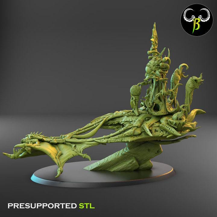 Demon - Fire Altar - Dark Legions - ClayBeastCreation