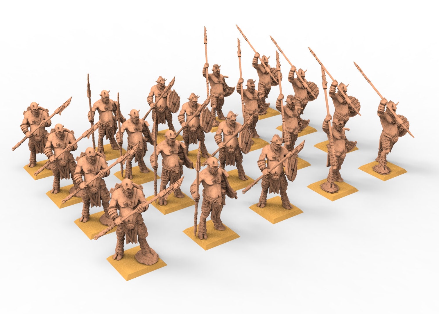 Beastmen - Beastmen warriors of Chaos