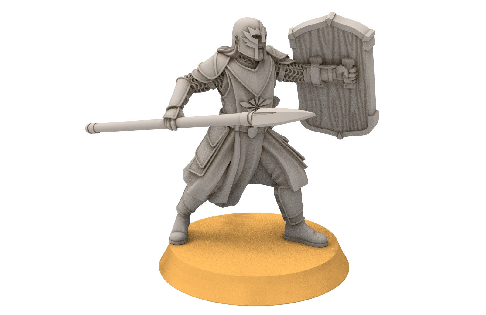 Ornor - spearmen of the Lost Kingdom of the North, Dune Din, Misty Mountains, miniatures for wargame D&D, Lotr...