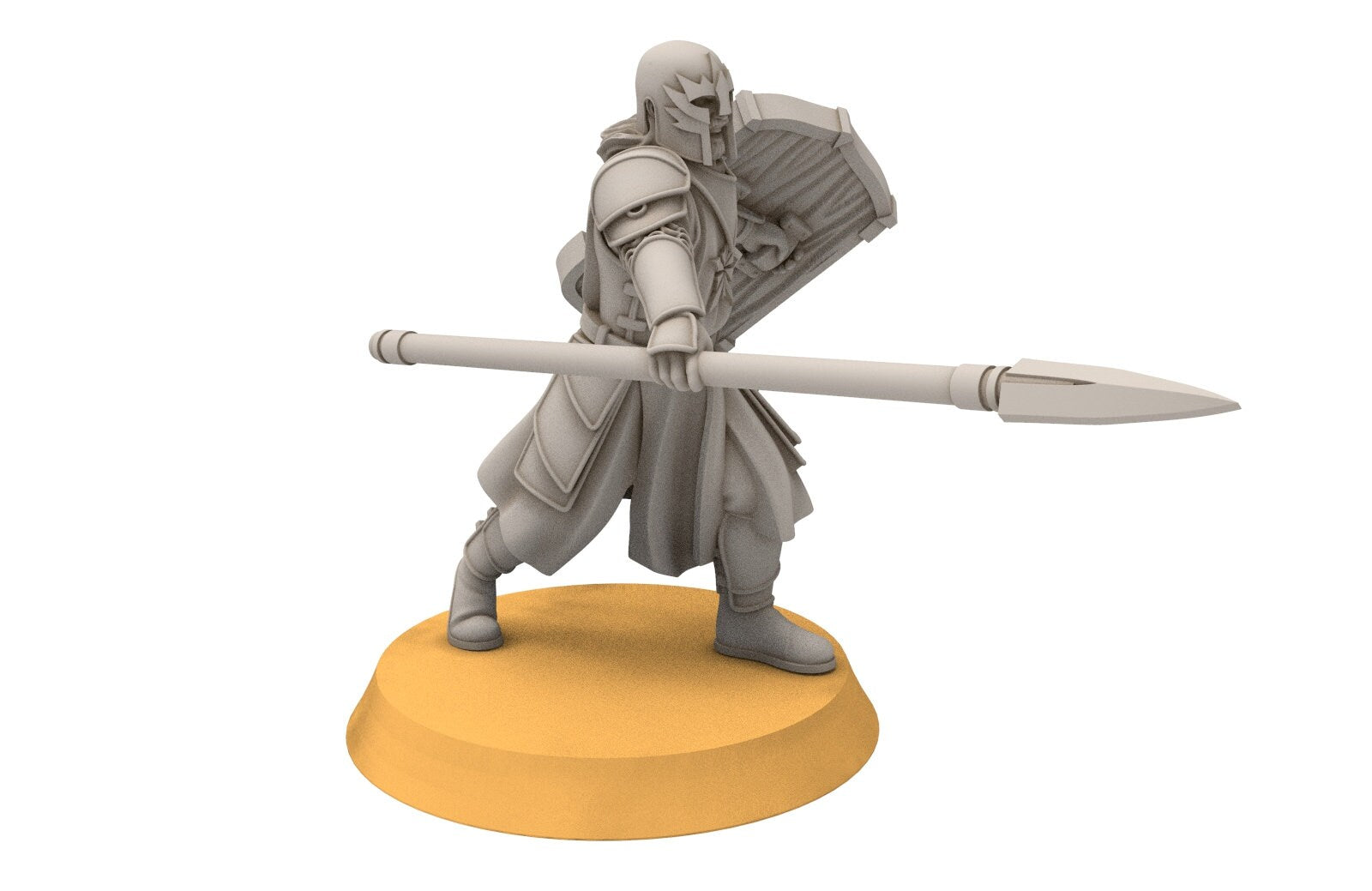 Ornor - spearmen of the Lost Kingdom of the North, Dune Din, Misty Mountains, miniatures for wargame D&D, Lotr...