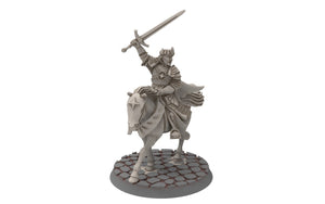 Ornor - Aethelion, King of the Lost Kingdom of the North, Dune Din, Misty Mountains, miniatures for wargame D&D, Lotr...