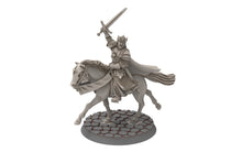 Load image into Gallery viewer, Ornor - Aethelion, King of the Lost Kingdom of the North, Dune Din, Misty Mountains, miniatures for wargame D&amp;D, Lotr...
