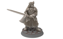 Load image into Gallery viewer, Ornor - Aethelion, King of the Lost Kingdom of the North, Dune Din, Misty Mountains, miniatures for wargame D&amp;D, Lotr...
