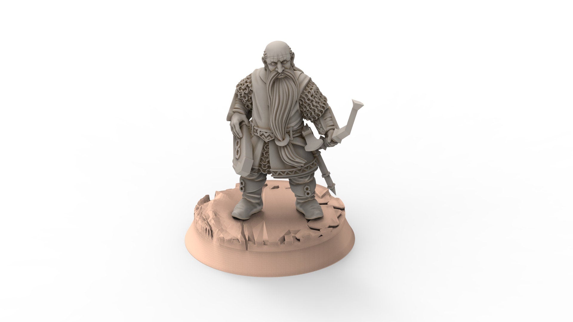 Dwarves - Kalak Bowmen, The Dwarfs of The Mountains, for Lotr, Khurzluk Miniatures