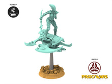 Load image into Gallery viewer, Dark City - Warriors on Dark Slicers, Prime Leader of The Obsessed Tortured warriors, Sadistic soldiers Dark eldar drow
