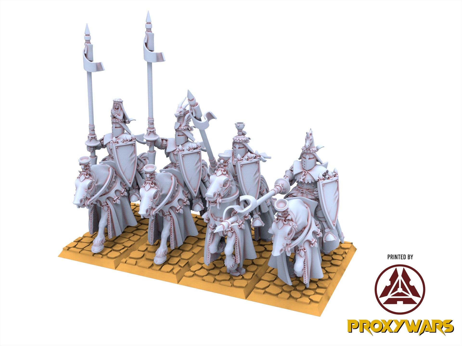 Arthurian Knights - Royal Knights of Gallia, for Oldhammer, king of wars, 9th age