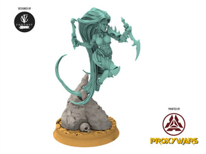 Dark City - Aishling, Grim Death, Prime Leader of The Obsessed Tortured warriors, Sadistic soldiers Dark eldar drow