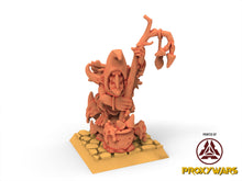 Load image into Gallery viewer, Cinan - Anubis - Chemou - Payni : Assault, Battle Drone, space robot guardians of the Necropolis, modular posable miniatures
