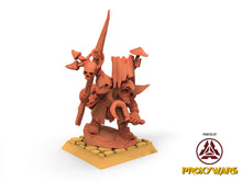 Load image into Gallery viewer, Cinan - Anubis - Chemou - Payni : Assault, Battle Drone, space robot guardians of the Necropolis, modular posable miniatures
