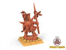 Load image into Gallery viewer, Cinan - Anubis - Chemou - Payni : Assault, Battle Drone, space robot guardians of the Necropolis, modular posable miniatures
