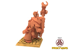 Load image into Gallery viewer, Cinan - Anubis - Chemou - Payni : Assault, Battle Drone, space robot guardians of the Necropolis, modular posable miniatures
