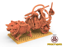 Load image into Gallery viewer, Cinan - Anubis - Chemou - Payni : Assault, Battle Drone, space robot guardians of the Necropolis, modular posable miniatures
