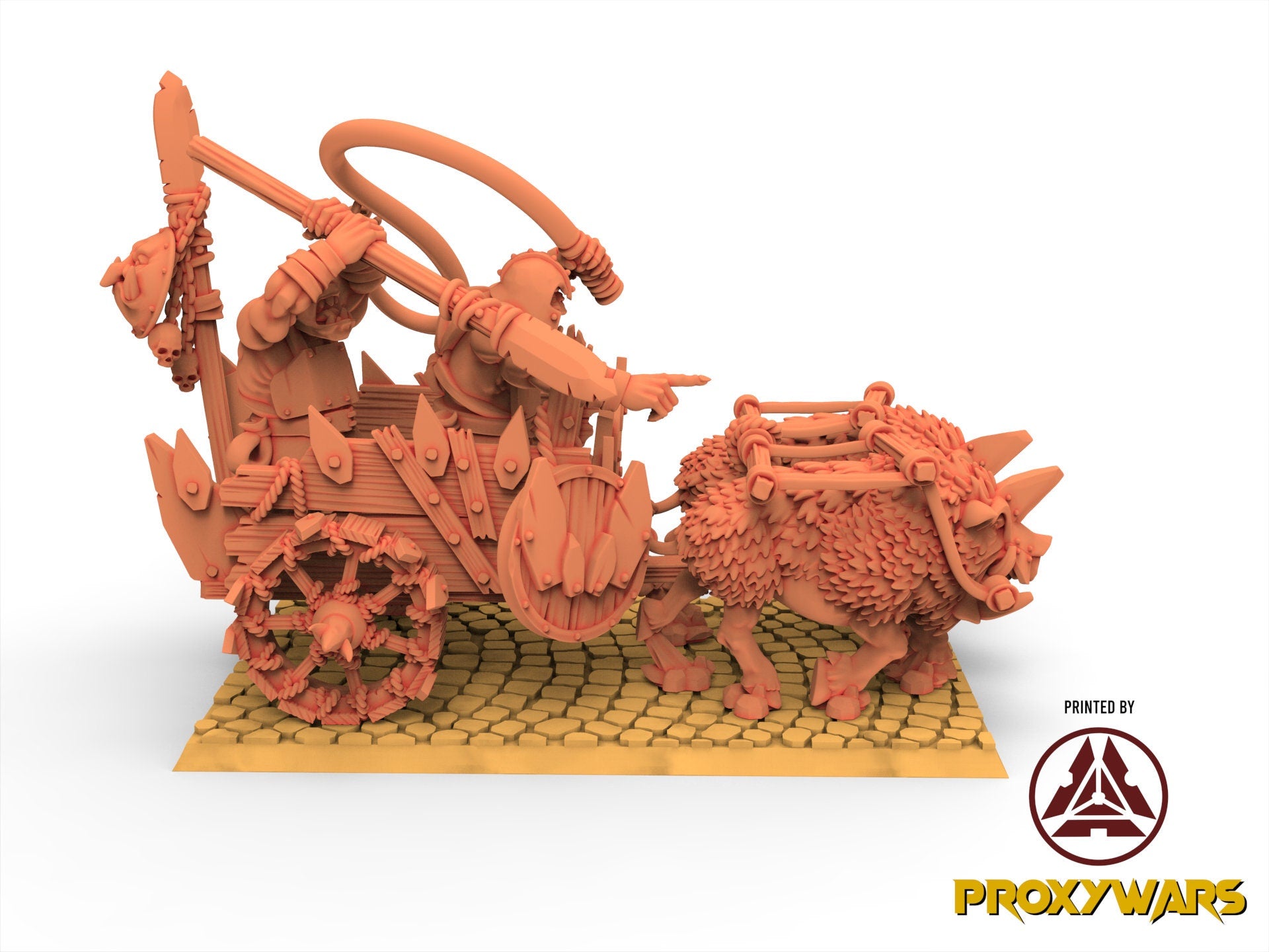 Orc & Goblin - Orc Chariot, utilisables pour Oldhammer, king of wars, 9th age