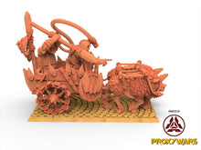 Load image into Gallery viewer, Cinan - Anubis - Chemou - Payni : Assault, Battle Drone, space robot guardians of the Necropolis, modular posable miniatures
