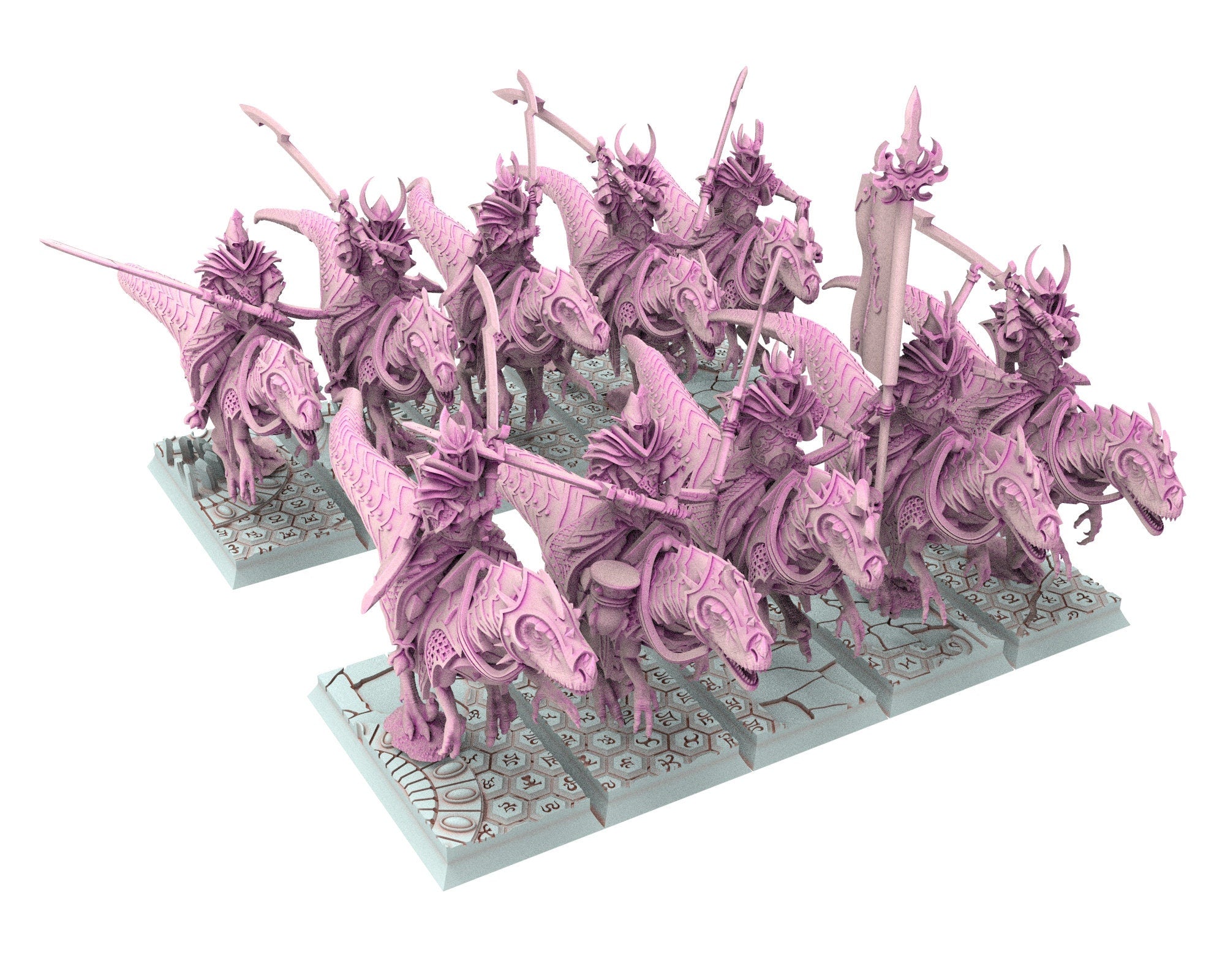 Dark Elves - 32mm Army Starter Bundle, dark elves, Merciless north pillars usable for 9th Age, Fantasy Battle, Oldhammer, King of war, D&D