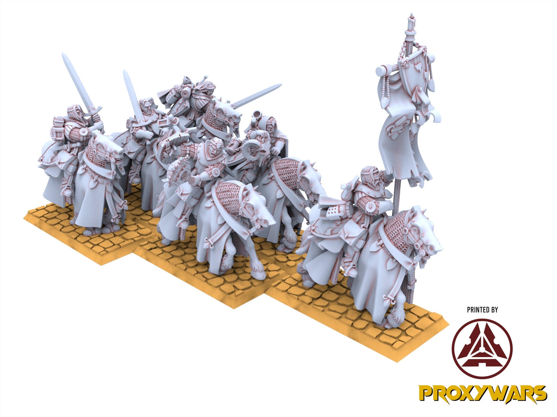 Arthurian Knights - Gallia Bundle V3, for Oldhammer, king of wars, 9th age